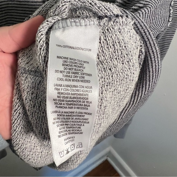 Calvin Klein Performance Zip Hoodie Gray Terry Cloth - Picture 11 of 11